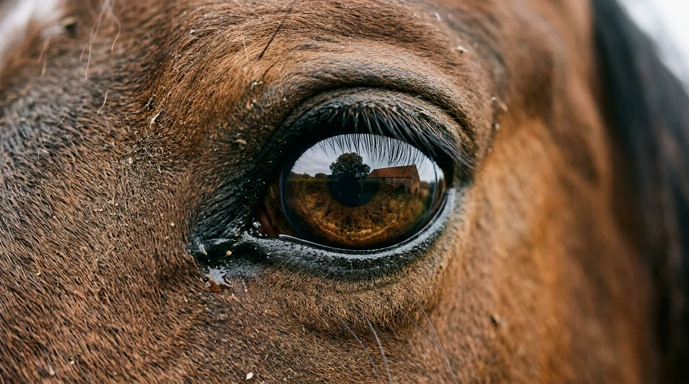 Un regard de cheval, Ranch du Fer à Cheval, Sixt-Fer-à-Cheval